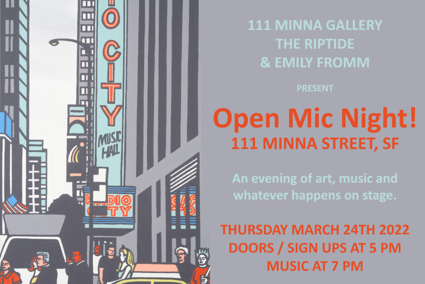 Join Us for an Open Mic Night!