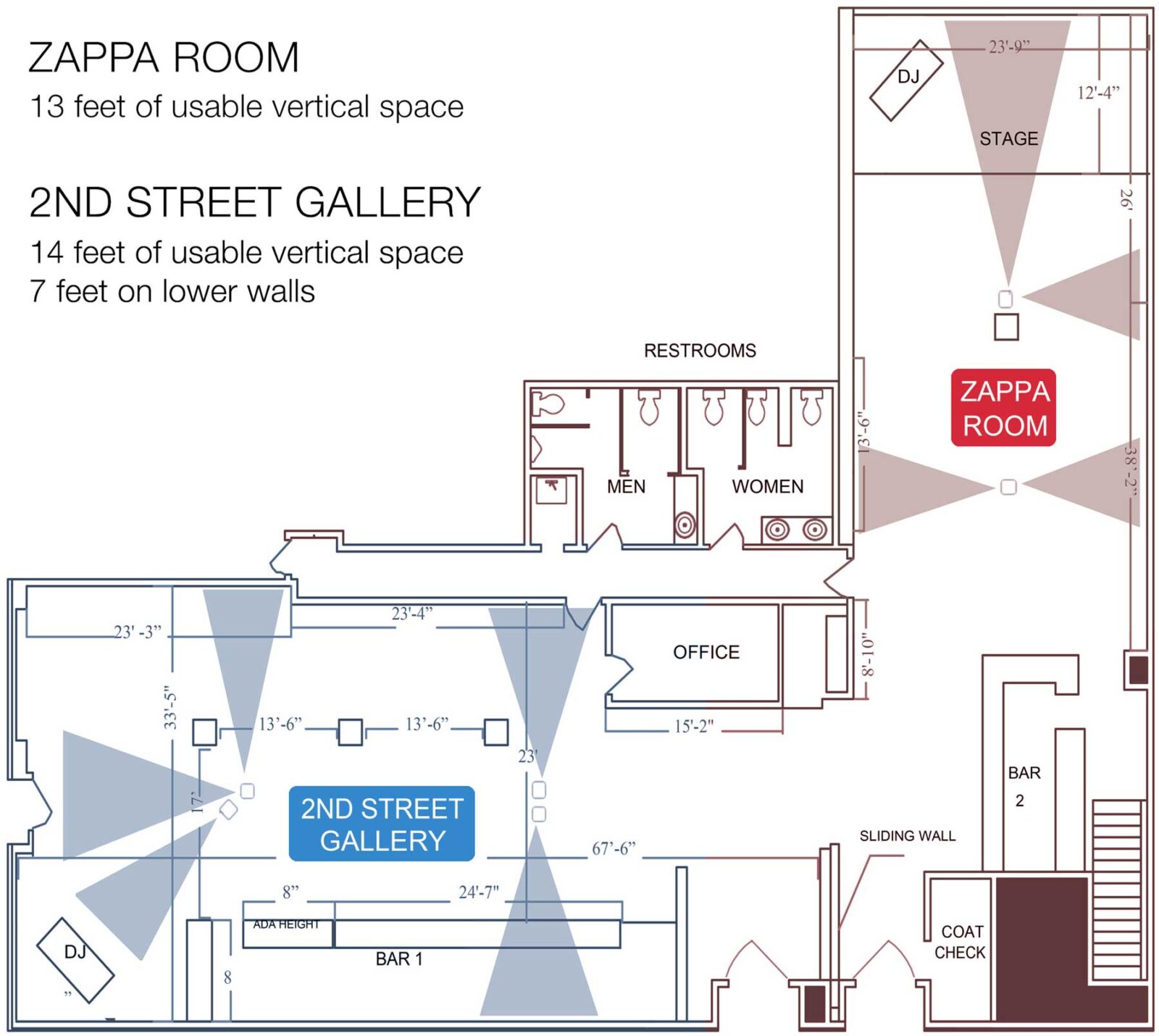 111 Minna Gallery Floor Plan