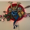 JThurman GhostofTsushima 6000 mixedmedia 4x3.5ft 2021 scaled scaled