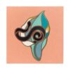 Seibot Snake Lily 75 Latex paint metallic ink 6x6 2023 scaled scaled