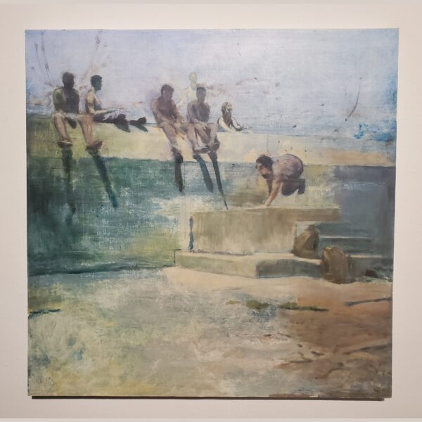 Chris Jernberg Swimming On Land 3000 Oil On Wood Panel 36x36in 2012 scaled
