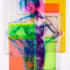Eddie Colla Rachel Riot Sliding Doors Acetate prints and colored Vinyl 20x13 inches 2023 750 2 1 scaled scaled