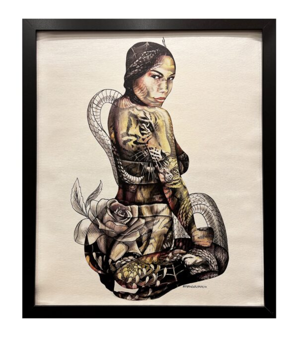 Painted Lady Print 2