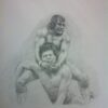 Nicole Hayden wrestling 3 200 20x16 2012 scaled