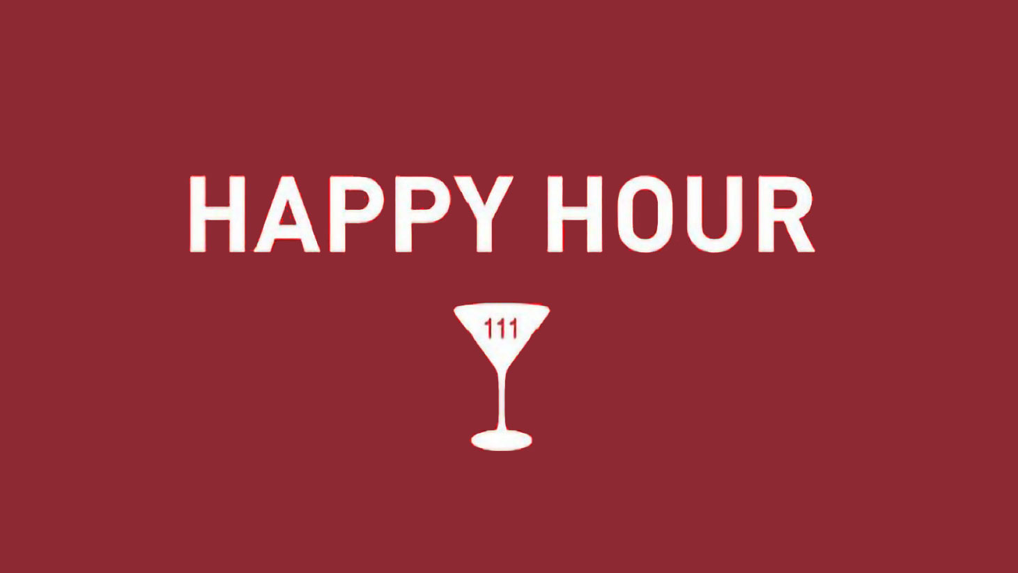 Happy Hour Banner