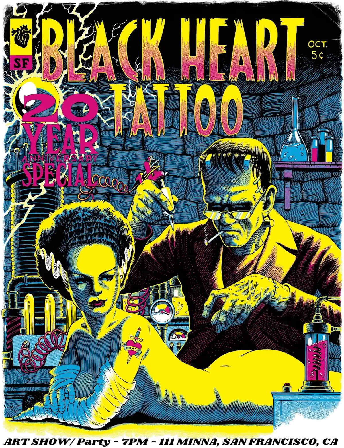 Black Heart Tattoo 20th Anniversary Party