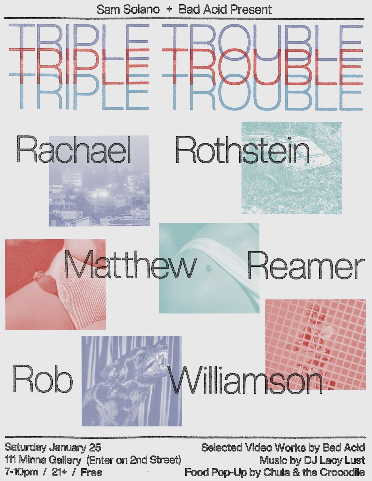 Triple Trouble Flyer