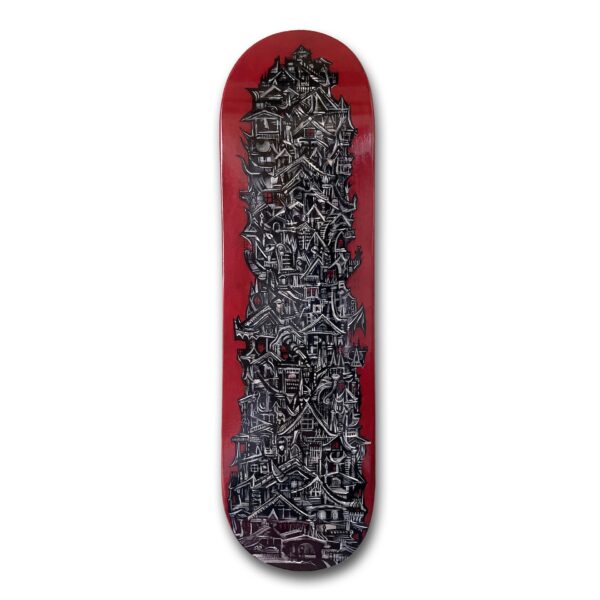 Dreamhouse Skate Deck RED TEAM
