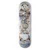 Panda Express Lian Morales Acrylic on spray painted Skate Deck 8x31inch 2025