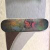 Pushing Mongo Joshua Lawyer oil on Skateboard 500 8x31inch 2025