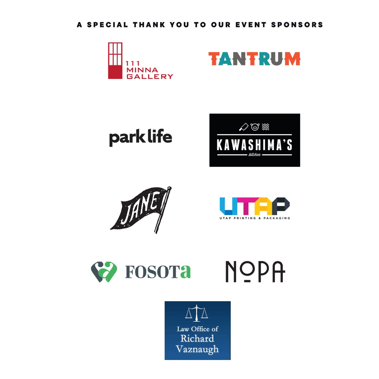 SOTA MIXER sponsors