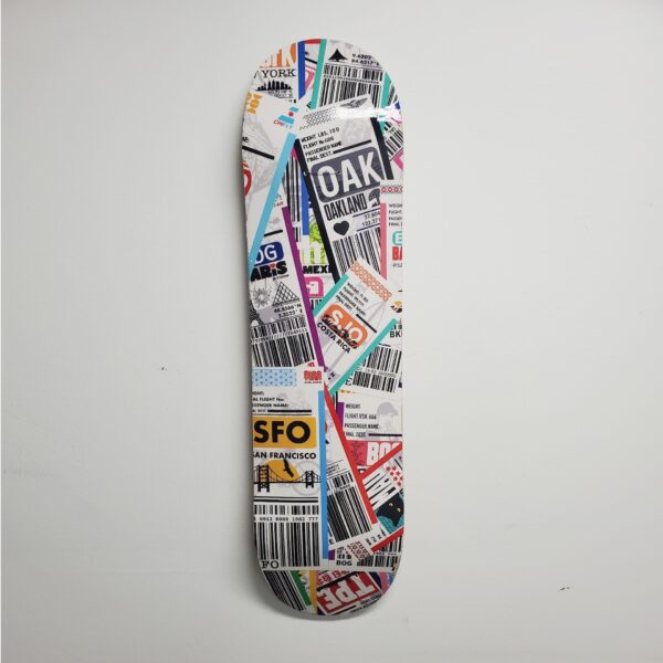 Traveling Man Skate Deck Deck 1