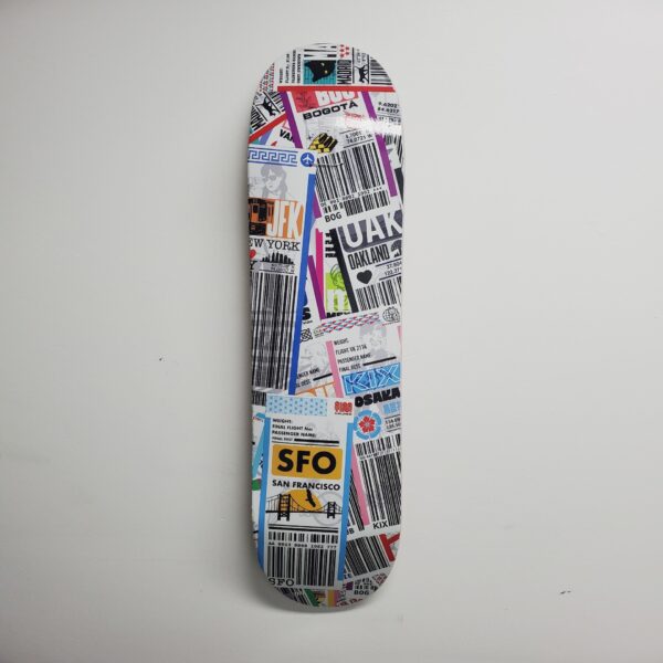 Traveling Man Skate Deck Deck 2