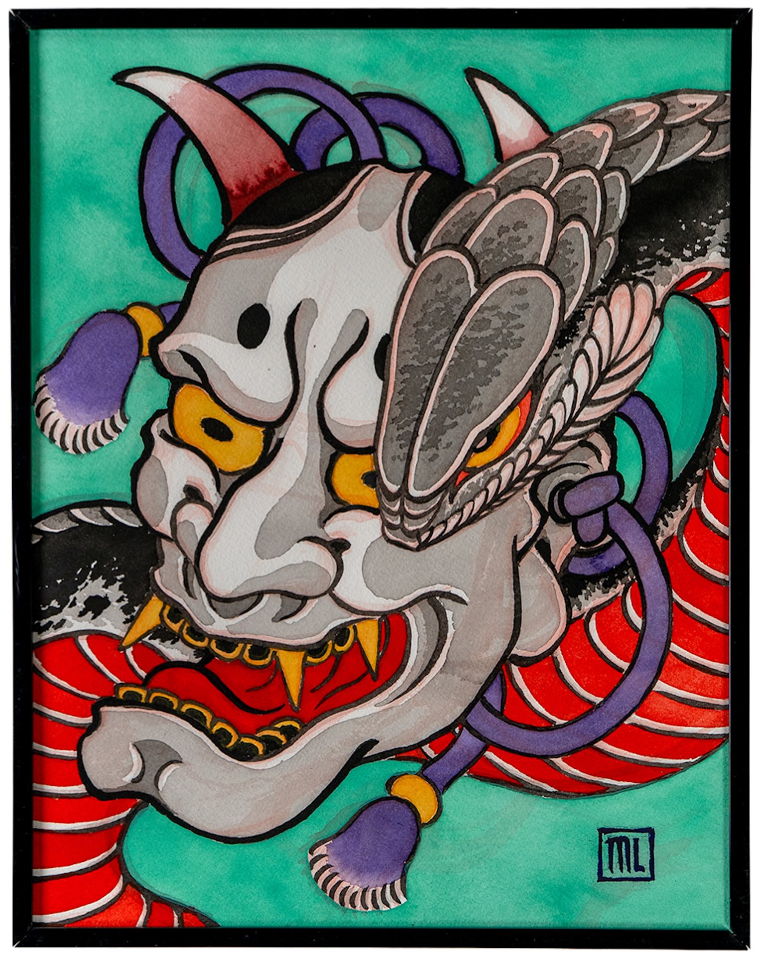 Snake and Hannya