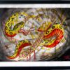 Year of the Snake Eddy Deutsche 6000 Watercolor on Paper 22x28 2025