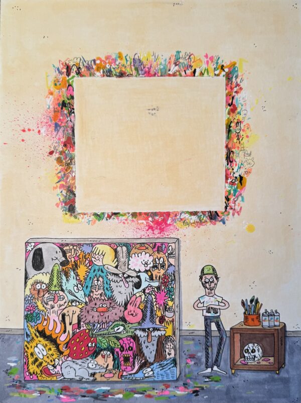 Where the Painting Was