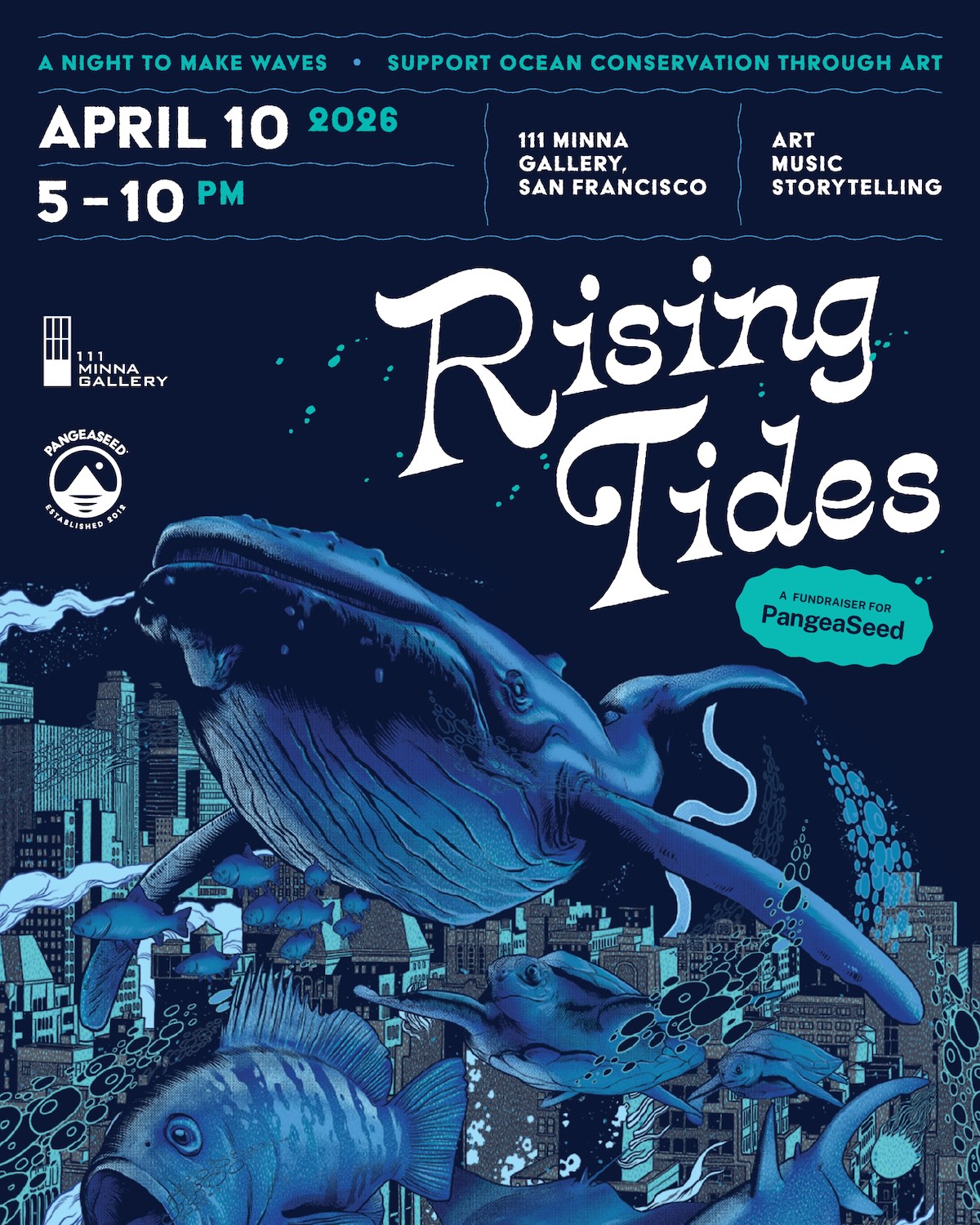 PangeaSeed Rising Tides flyer