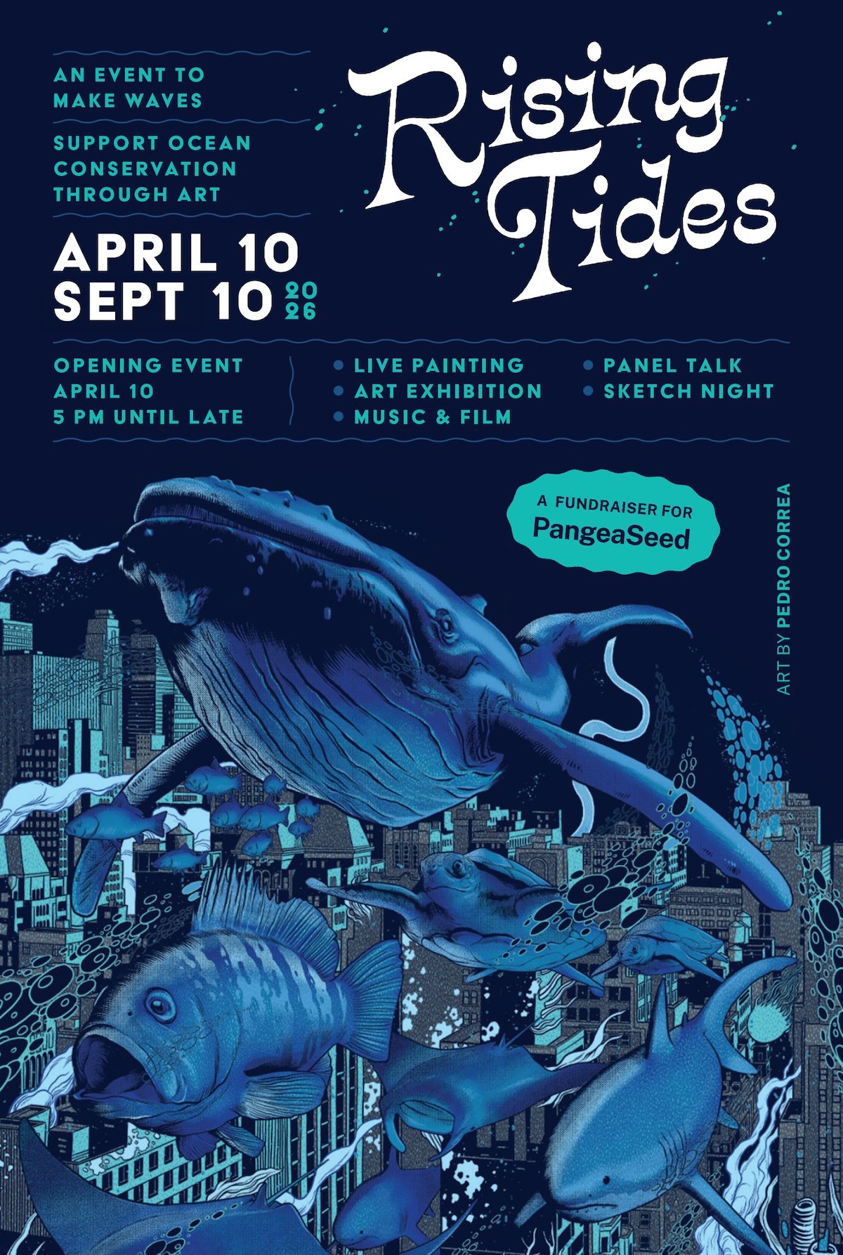 Rising Tides Postcard Front