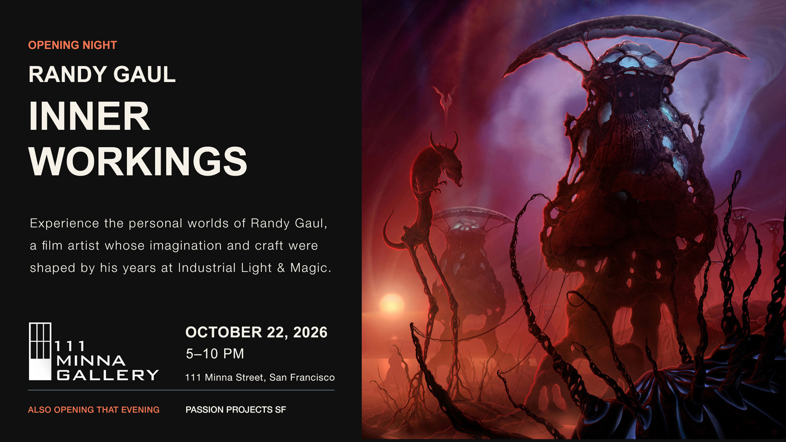 Randy Gaul’s INNER WORKINGS | Opening Night