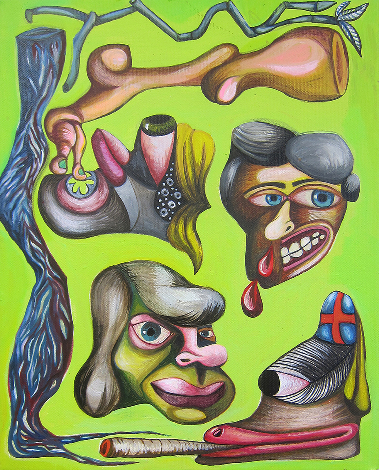 Towns People by Leigh Barbier
