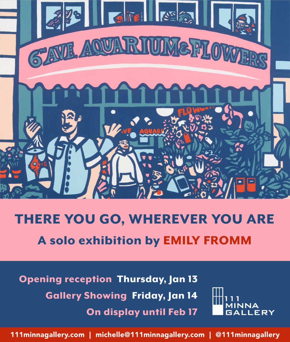 Emily Fromm Solo Show Opening