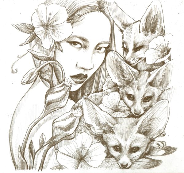 Foxy Lady Sketch