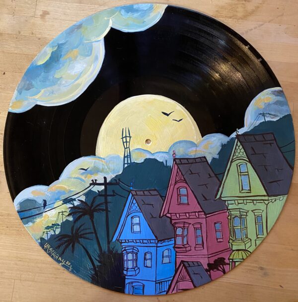 San Francisco Moonrise Moment