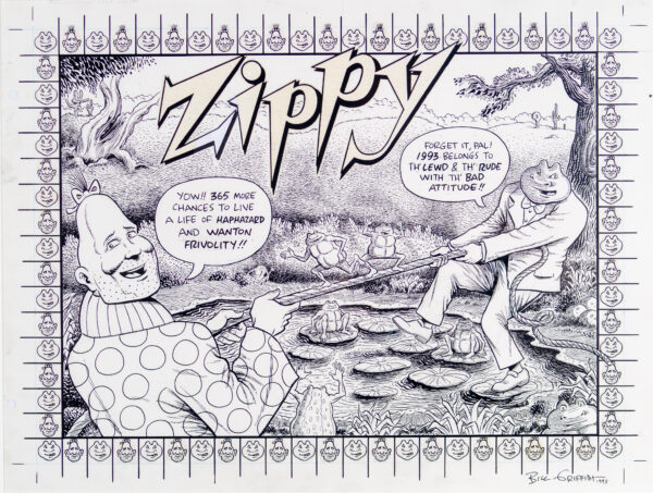 Front Cover 1993 Zippy Calendar