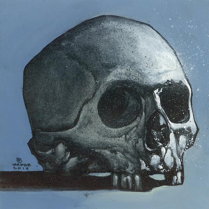 Skull Study (Acrylic)