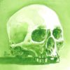 Skull Study (Watercolor)