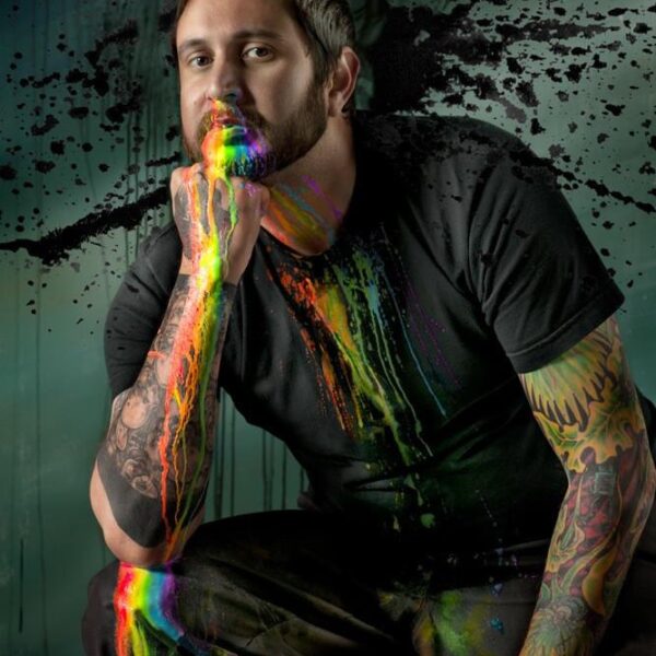 Portrait Of The Artist, Robert Bowen, “If You’ve Made Your Peace, The Nose Bleed Is Really A Rainbow”